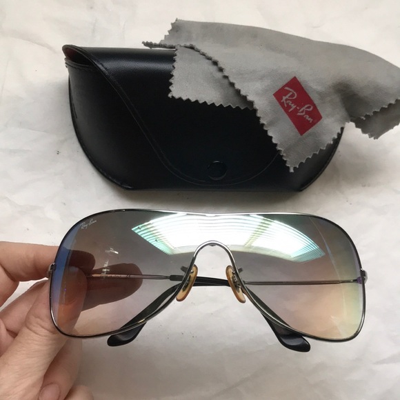 ray ban shield glasses